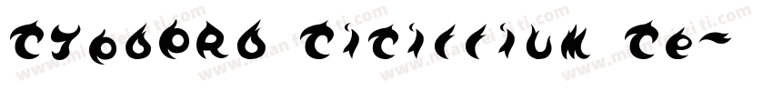 TypoPRO Titillium Te字体转换